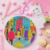 Groepen Papieren Bordje (Feest)