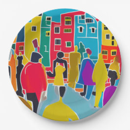 Groepen Papieren Bordje