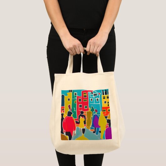 Groepen Tote Bag (Voorkant (product))