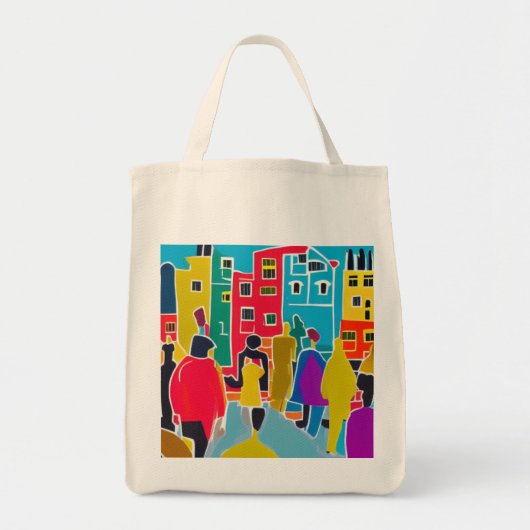 Groepen Tote Bag (Voorkant)