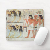 Groepen van rouwenden bij de begrafenis muismat (Met muis)