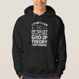 Groepentheorie Grappig Gebrek aan Interesse Hoodie