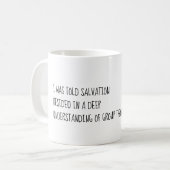 groepentheorie koffiemok (Voorkant links)