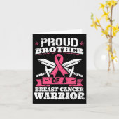 Groeperbroeder van borstkanker Roze waren Kaart (Gele Bloem)