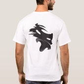 Groeperig Beer Draag T-shirt (Achterkant)