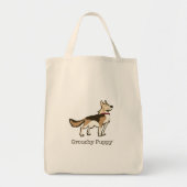 Groeperig Tas met puppy Grocery (Voorkant)