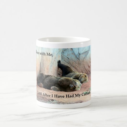 Groeperige Beer Koffie-Mok Koffiemok (Center)