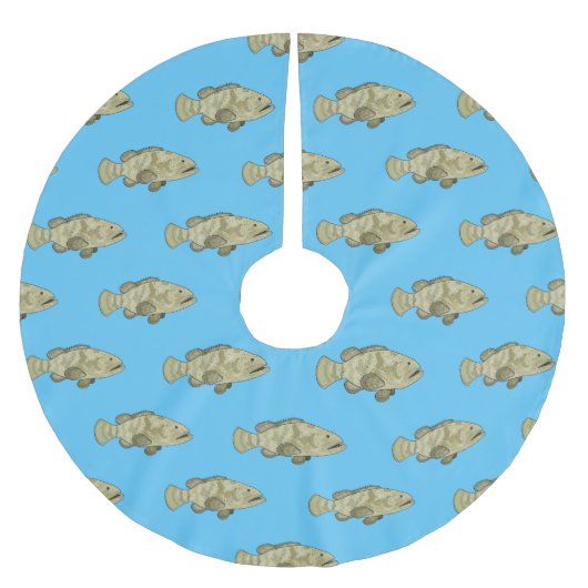 Groeperige illustratie van de cartoon kerstboom rok (Voorkant)