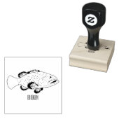 Groeperige illustratie van de cartoon rubberstempel (Gestempeld)