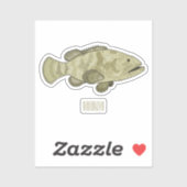 Groeperige illustratie van de cartoon sticker (Vel)