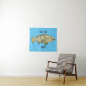 Groeperige illustratie van de cartoon wandkleed (In Situ (horizontaal))