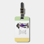 Groepering BS Bagagelabel (Voorkant verticaal)