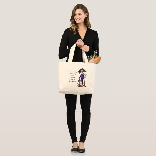 Groepering BS Grote Tote Bag (Voorkant (model))