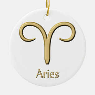 Groepering gouden symbool keramisch ornament