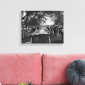 Groepering grote stukken watermeloen canvas afdruk (Insitu (Woonkamer))