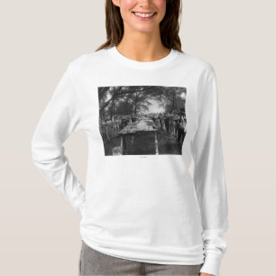 Groepering grote stukken watermeloen t-shirt