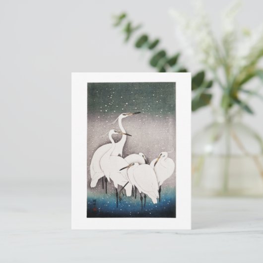 Groepering - traditionele Japanners Briefkaart (Staand voorkant)