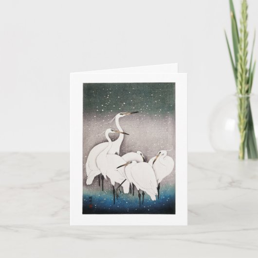 Groepering - traditionele Japanners Kaart (Voorkant)