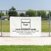 Groepering van bedrijfskapitaal op witte rechthoek spandoek (Insitu)