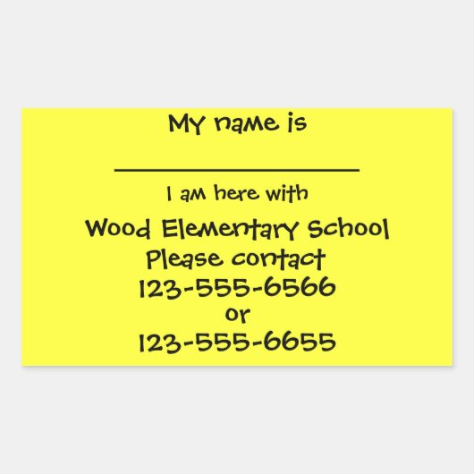 Groepering van de sticker (Voorkant)