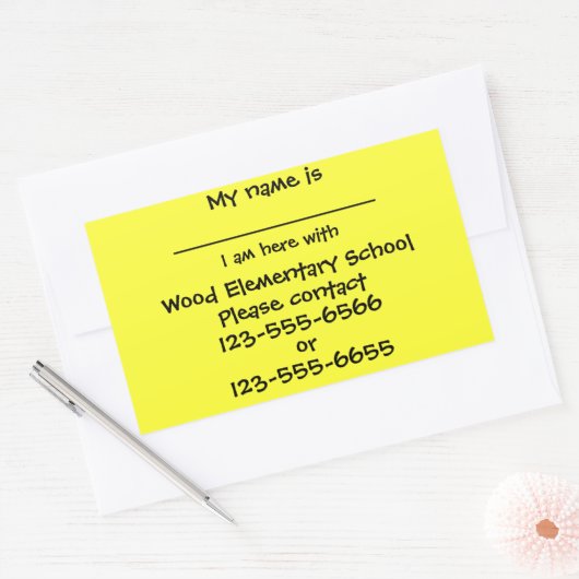 Groepering van de sticker (Envelop)