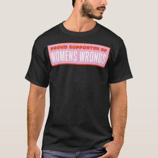 Groepering van misstanden bij vrouwen t-shirt