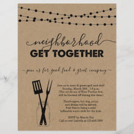 Groepering verzamelen gezamenlijke uitnodigingsbro flyer