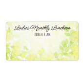 Groepering verzamelen Naam label rand rand label (Voorkant)