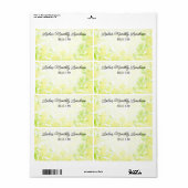 Groepering verzamelen Naam label rand rand label (Full Sheet)