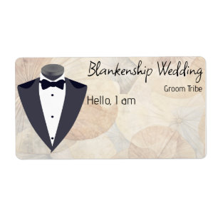 Groepering verzamelen Naam label rand rand label