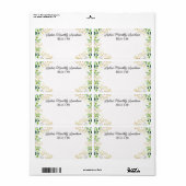 Groepering verzamelen Naam label rand rand label (Full Sheet)