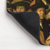 Groepportret van de afschietende onderneming muismat (Hoek)