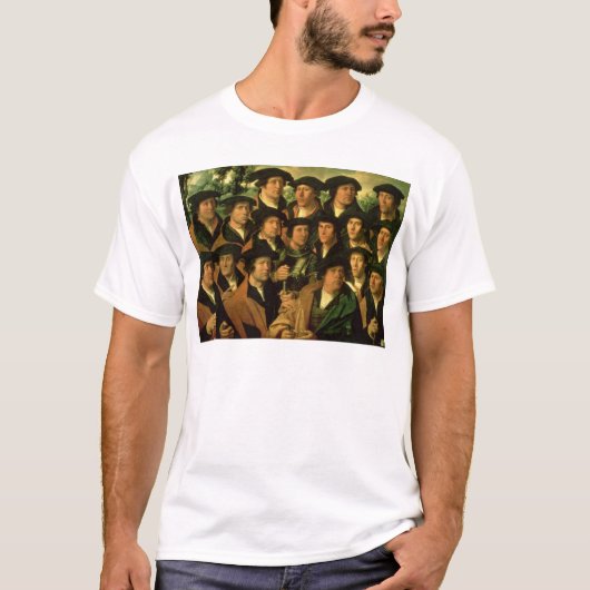 Groepportret van de afschietende onderneming t-shirt (Voorkant)