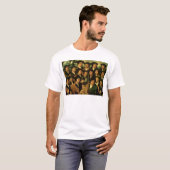 Groepportret van de afschietende onderneming t-shirt (Voorkant volledig)