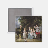 Groepportret van de Colmore Familie Magneet (Voorkant / Achterkant)