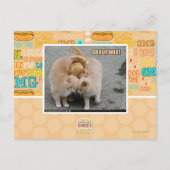 groeps omhelzing briefkaart (Voorkant)