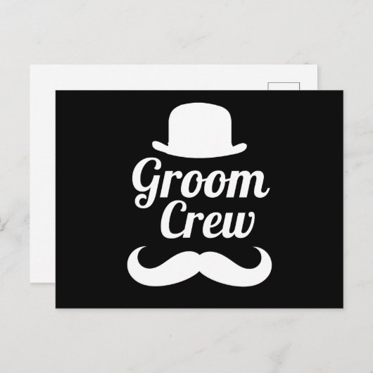 Groepsbemanning Briefkaart (Voorkant / Achterkant)