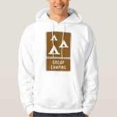 Groepscampingbord Hoodie (Voorkant)