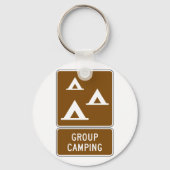 Groepscampingbord Sleutelhanger (Achterkant)