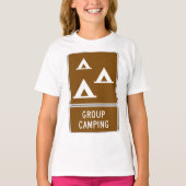 Groepscampingbord T-shirt (Voorkant)