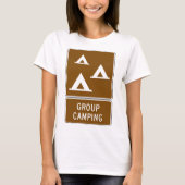 Groepscampingbord T-shirt (Voorkant)