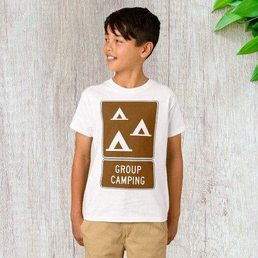 Groepscampingbord T-shirt