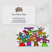 Groepsfoto Visitekaartje (Voorkant / Achterkant)