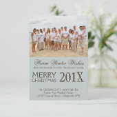 Groepsfotobatenvakantiewensen Kaart (Staand voorkant)