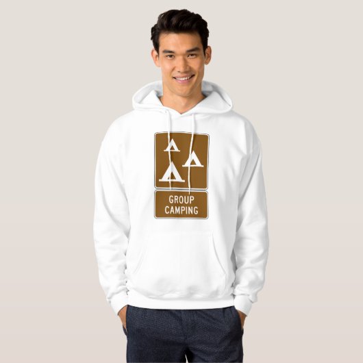 Groepskampeerteken Hoodie (Voorkant volledig)