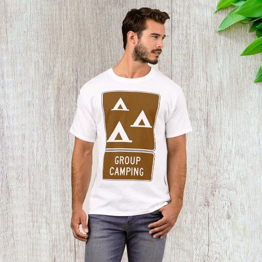 Groepskampeerteken T-shirt