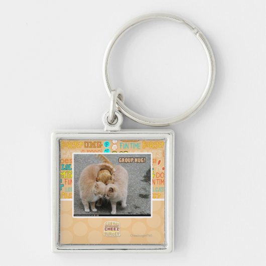 groepsknuffel sleutelhanger (Voorkant)