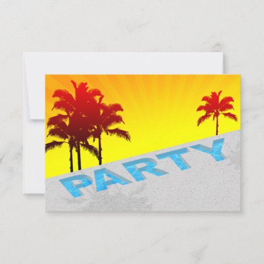 groepspartijuitnodiging kaart (Voorkant)