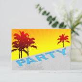 groepspartijuitnodiging kaart (Staand voorkant)