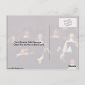 Groepsportret van de Regenten door Frans Hals Briefkaart (Achterkant)